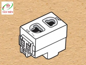 Ổ cắm đơn 2 chấu có màn che 16A  Sino S18CCU