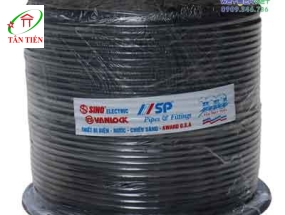 Dây Tivi SP đen SINO RG6/5C-FB/CCS/80/SP