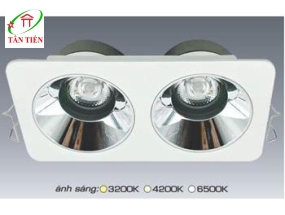 Đèn led Downlight âm trần 7W Anfaco, AFC775/2