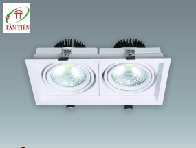 Đèn led Downlight âm trần 3 màu 12W Anfaco, AFC758/2