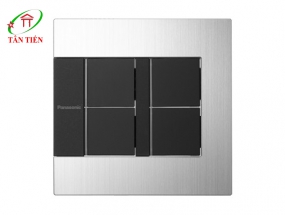 BỘ 4 CÔNG TẮC CÓ ĐÈN BÁO PANASONIC WTEGP54562S-1-G