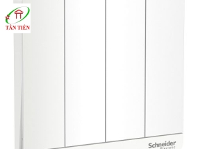 Bộ công tắc bốn 1 chiều Schneider E8334L1LED_WE_G19   AvatarOn A