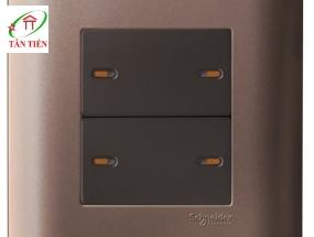 Bộ công tắc bốn 1 chiều Schneider E8434_1_SZ_G19  ZENcelo