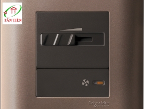 Bộ công tắc điều chỉnh tốc độ quạt Schneider E8431SPF_SZ ZENcelo