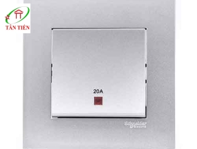 Bộ công tắc đơn 2 cực  Schneider KB31D20NE_AS_G19 Vivace