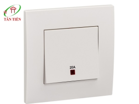 Bộ công tắc đơn 2 cực  Schneider KB31D20NE_WE_G19 Vivace