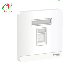 Bộ ổ cắm mạng cat5e đơn Schneider E8331RJS5_WE_G19 AvatarOn A
