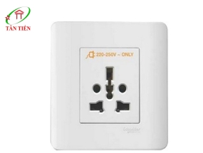 Bộ ổ cắm đơn đa năng  Schneider E84426_16TS_WE_G19 ZENcelo