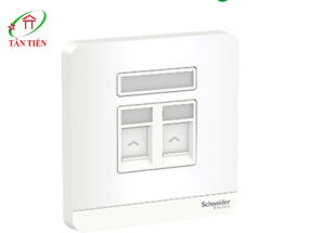 Bộ ổ cắm điện thoại Schneider E8332TDRJS5_WE_G19 AvatarOn A 