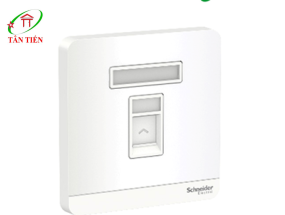 Bộ ổ cắm mạng cat6 đơn Schneider E8331RJS6_WE_G19 AvatarOn A