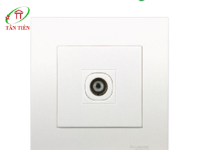 Bộ ổ cắm TV đơn Schneider KB31TV_WE Vivace