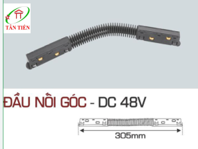 Đầu nối góc Ray nam châm DC48V Anfaco