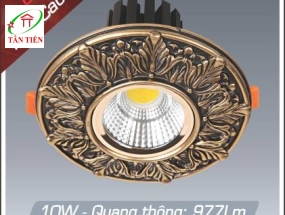Đèn led Downlight âm trần 10W Anfaco, AFC PULY 01