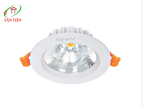 Đèn Led downlight âm trần 3 màu 7W Anfaco, AFC523