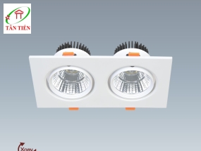 Đèn led Downlight âm trần 7W Anfaco, AFC318/2