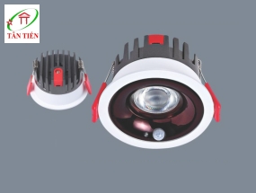Đèn Led downlight âm trần cảm biến 12W Anfaco AFC552