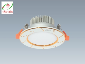 Đèn Led downlight âm trần 3 màu 7W Anfaco, AFC418