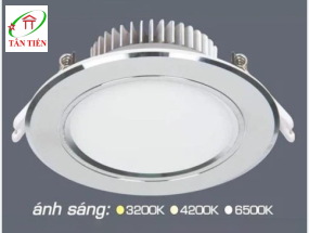 Đèn Led downlight âm trần 3 màu 12W Anfaco, AFC425