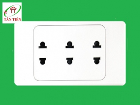 Ổ CẮM BA 2 CHẤU MPE A20US3N