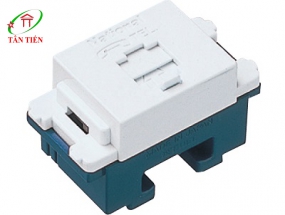 Ổ CẮM ĐIỆN THOẠI PANASONIC WNTG15649W