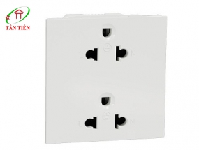 Ổ CẮM ĐÔI 3 CHẤU AVATARON A SCHNEIDER M3T426UST2_WE