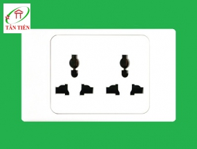 Ổ CẮM ĐÔI 3 CHẤU ĐA NĂNG MPE A20UESM2N