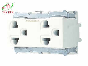 Ổ CẮM ĐÔI 3 CHẤU PANASONIC WNG159237W