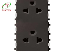 Ổ cắm đôi 3 chấu  Schneider 84426LUES2_BZ_G19 ZENcelo A