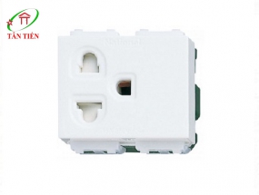 Ổ cắm đơn 3 chấu có màn che Panasonic WEV1181SW