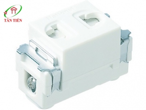 Ổ CẮM ĐƠN CÓ MÀN CHE PANASONIC WNV1081-7W