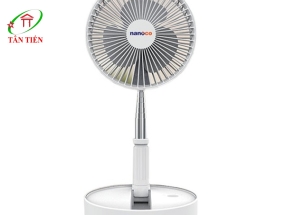 Quạt sạc màu trắng, Nanoco NFF1617W