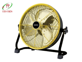 Quạt sạc sàn màu vàng, (12 inch) 20-29W Nanoco NRF1230L