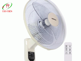 Quạt treo tường màu (Beige) , 47W Nanoco NWF1612RC-BE