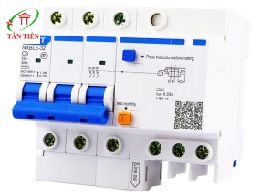 RCBO 3P 25A 30mA 6KA CHINT NXBLE-32-3P-C25-30mA