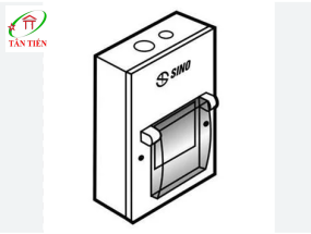Tủ điện vỏ kim loại 3 đường lắp nổi SINO EM3PS