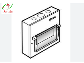Tủ điện vỏ kim loại 6 đường lắp âm SINO EM6PL