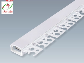 Thanh nhôm led âm viền Anfaco, 1.5m B15-1T