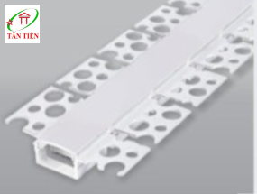 Thanh nhôm led âm viền Anfaco, 1.5m B15-2T