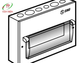 Tủ điện vỏ kim loại 14 đường lắp âm SINO EM14PL