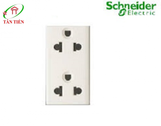 Ổ CẮM ĐÔI 3 CHẤU CONCEPT SCHNEIDER 3426UEST2M_G19