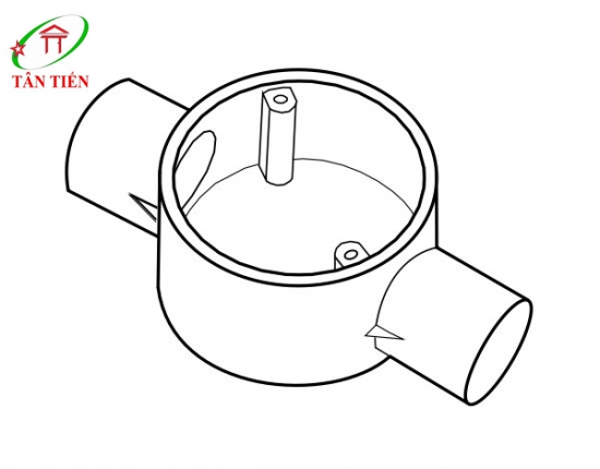 HÔP CHIA NGẢ LOẠI THẤP E240/16/2 SINO