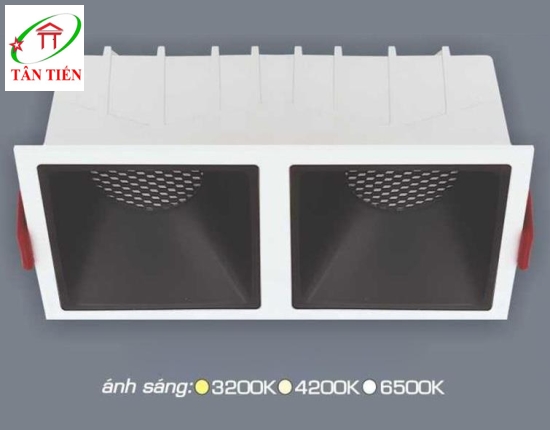 Đèn led Downlight âm trần 7W Anfaco, AFC748/2