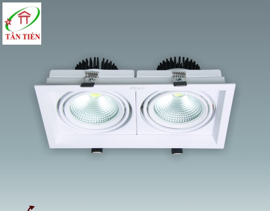 Đèn led Downlight âm trần 3 màu 12W Anfaco, AFC758/2