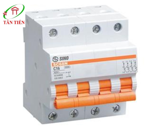 MCB 4P 63A 10KA SINO SC108N/C4063