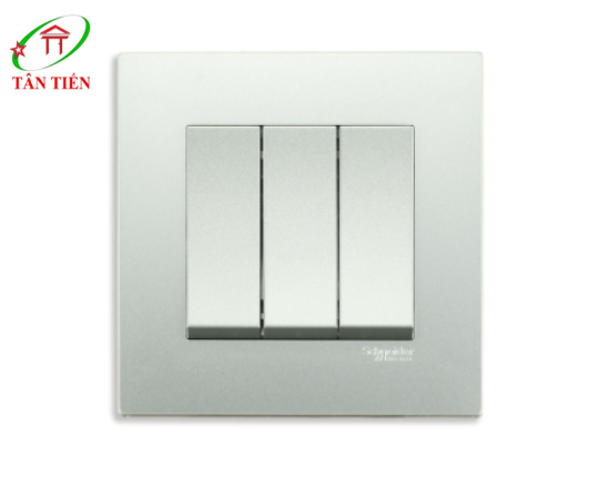 Bộ công tắc ba 1 chiều Schneider KB33_1_AS_G19 Vivace