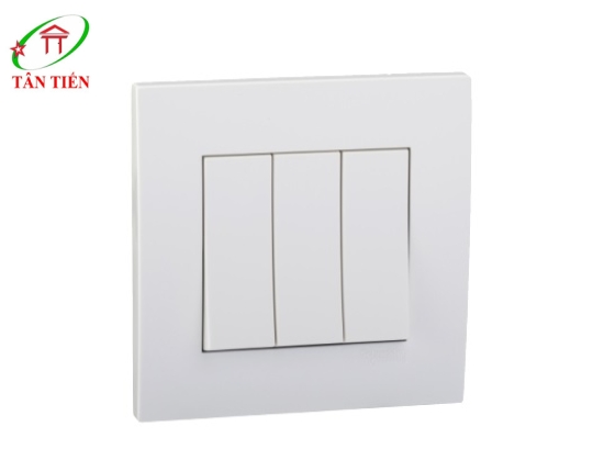 Bộ công tắc ba 1 chiều Schneider KB33_1_WE_G19 Vivace  