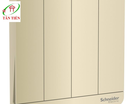 Bộ công tắc bốn 2 chiều Schneider E8334L2LED_WG_G19 AvatarOn A