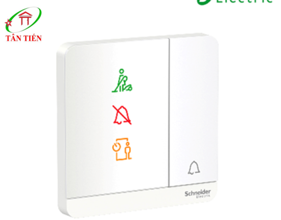 Bộ công tắc chuông Schneider E8331BPDMW_WE_G19 AvatarOn A