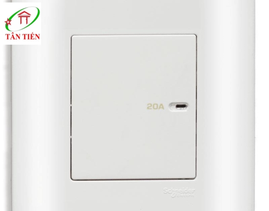 Bộ công tắc đơn 2 cực   Schneider E8431D20_G19 ZENcelo