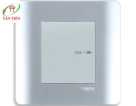 Bộ công tắc đơn 2 cực Schneider E8431D20_SA_G19 ZENcelo